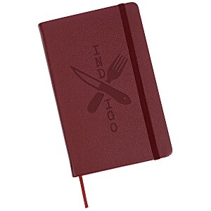 Moleskine Leather Ruled Notebook Main Image