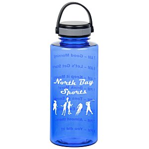 Mountain Bottle with Loop Carry Lid - 36 oz. - Drink Guide Main Image