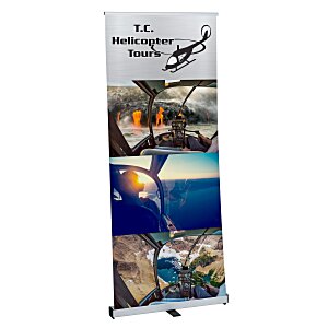 Ideal Retractable Banner Display - 33-1/2" - 24 hr Main Image