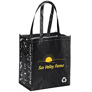 Expressions Grocery Tote - Black - 24 hr Main Image