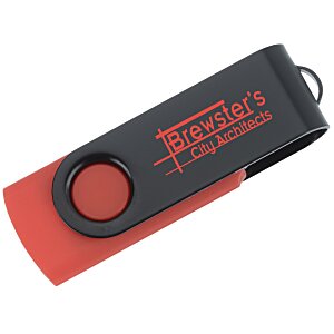 Swivel USB-C Drive - Black - 8GB Main Image