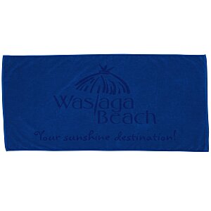 Midsize Velour Beach Towel - Colors Main Image