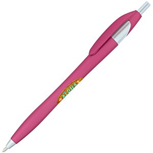 Javelin Soft Touch Pen - Metallic - Brights - Full Color Main Image