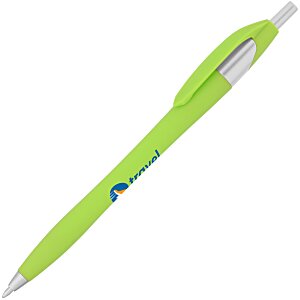 Javelin Soft Touch Pen - Neon - Full Color Main Image