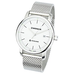 Wenger Stainless Steel Mesh Watch - Men's Main Image