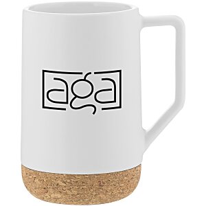Logan Cork Bottom Coffee Mug - 14 oz. Main Image