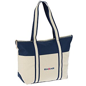 Nantucket 12 oz. Cotton Boat Tote - Embroidered Main Image