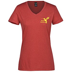 Allmade Tri-Blend V-Neck T-Shirt - Ladies' Main Image