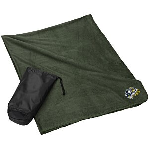 Fleece Blanket with Pouch Main Image