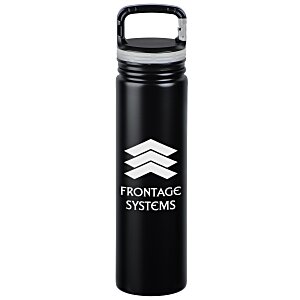 Vacuum Bottle with Carabiner Lid - 26 oz. Main Image