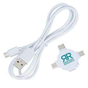 Miles 3' Duo Charging Cable - 24 hr Main Image