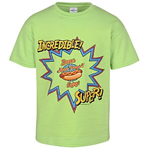 Super Kid T-Shirt - Youth - Full Color - Colors - Comic Blast Main Image
