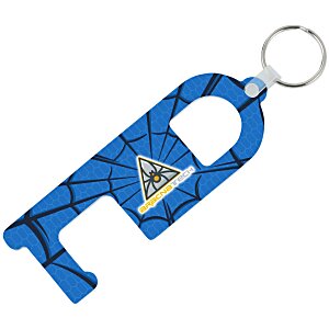Touchless Door Opener Keychain - Full Color Main Image