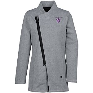 OGIO Stretch Fleece Asymetric Jacket - Ladies' Main Image