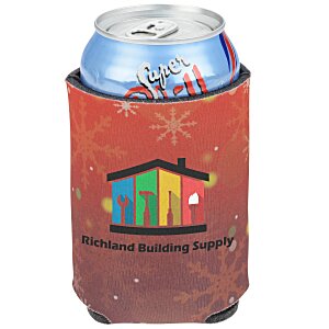 Koozie® Holiday Can Cooler - Happy Holidays Main Image