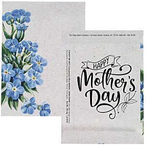 Watercolor Seed Packet - Forget-Me-Not Main Image