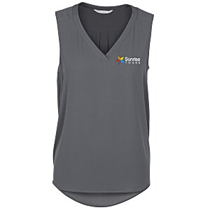 V-Neck Sleeveless Blouse - Ladies' Main Image