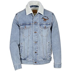 Threadfast Sherpa-Lined Denim Jacket Main Image