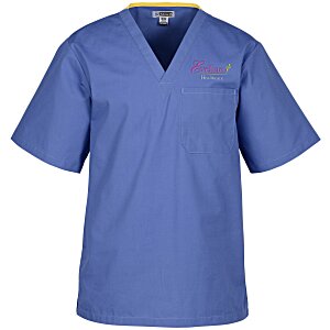 Essential V-Neck Scrub Top Main Image
