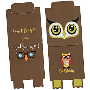 Paws and Claws Magnetic Bookmark - Great Horned Owl Main Image