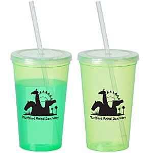Color Changing Tumbler with Straw - 22 oz. Main Image