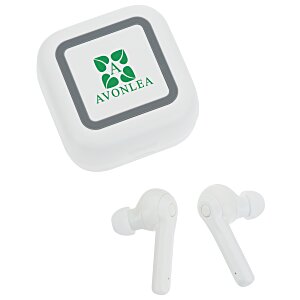 True Wireless Auto Pair Ear Buds and Wireless Pad Power Case - 24 hr Main Image