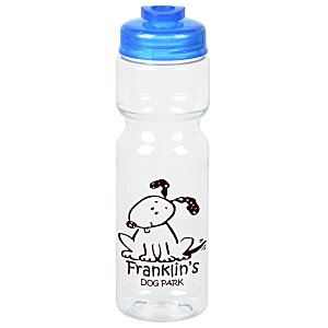 Clear Impact Olympian Bottle with Flip Drink Lid - 28 oz. Main Image