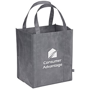 Recycled Non-Woven Grocery Tote Main Image
