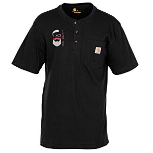 Carhartt Henley T-Shirt - Embroidered Main Image