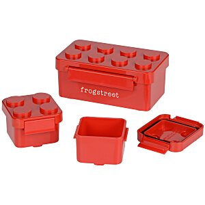Building Block Stackable Lunch Containers Main Image