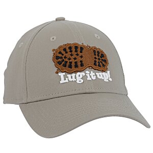 New Era Structured Cotton Cap - 3D Puff Embroidery Main Image