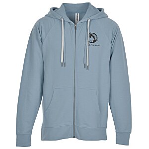 Independent Trading Co. Icon Lightweight Loopback Terry Zip Hoodie - Screen Main Image