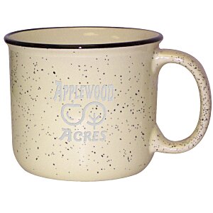 Campfire Ceramic Mug - Colors - 15 oz. - Laser Engraved Main Image