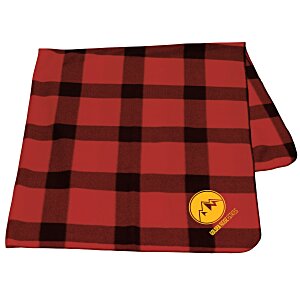 Buffalo Plaid Fleece Blanket - 24 hr Main Image