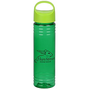 Halcyon Water Bottle with Oval Crest Lid - 24 oz. Main Image