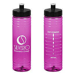 Halycyon Water Bottle with Stay Hydrated Graphics - 24 oz. Main Image