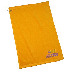 Golf Towel with Grommet and Clip Main Image