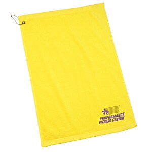 Golf Towel with Grommet and Clip - 24 hr Main Image