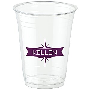 Clear Soft Plastic Cup - 16 oz. Main Image