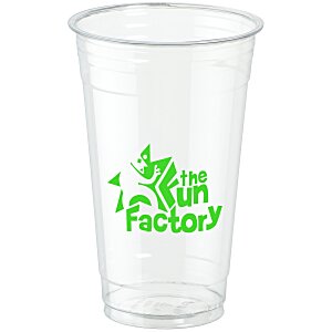 Clear Soft Plastic Cup - 24 oz. Main Image