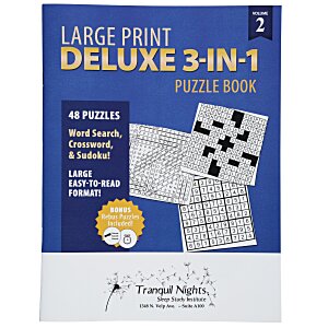 Deluxe Large Print Puzzle Book - Volume 2 Main Image
