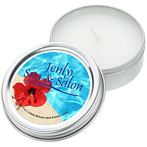 Candle in Metal Tin - 1 oz. - Lemon Verbena Main Image