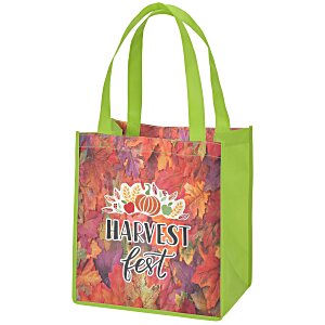 Full Color Grocery Tote - 13" x 12" - 2 Sided Main Image