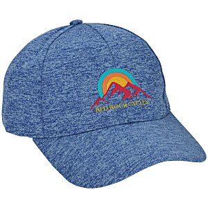 Solid Heathered Cap - Embroidered Main Image