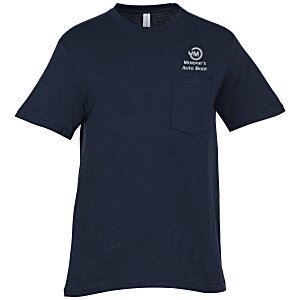 American 5.5 oz. Pocket T-Shirt Main Image