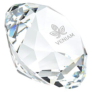Gemstone Crystal Paperweight - Clear Main Image