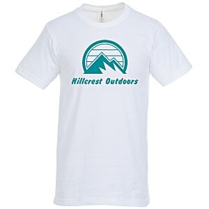 Tultex Fine Jersey T-Shirt - Men's - White Main Image