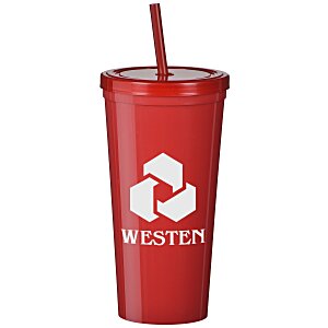 Event Stadium Cup with Lid & Straw - 24 oz. Main Image