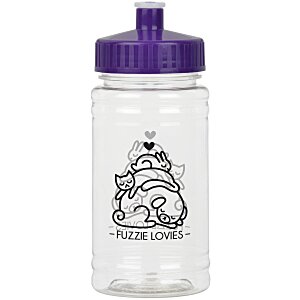 Clear Impact Ring Water Bottle - 16 oz. Main Image