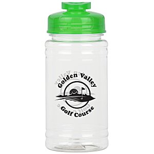 Clear Impact Ring Water Bottle with Flip Drink Lid - 16 oz. Main Image